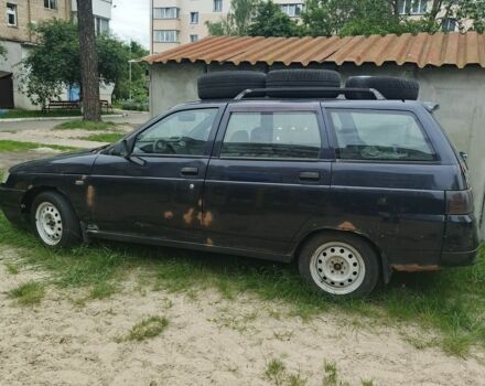 Черный ВАЗ 2111, объемом двигателя 1.6 л и пробегом 165 тыс. км за 1204 $, фото 1 на Automoto.ua
