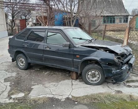 Черный ВАЗ 2111, объемом двигателя 1.6 л и пробегом 120 тыс. км за 1200 $, фото 1 на Automoto.ua