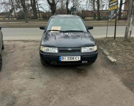 Черный ВАЗ 2111, объемом двигателя 1.6 л и пробегом 230 тыс. км за 1200 $, фото 1 на Automoto.ua