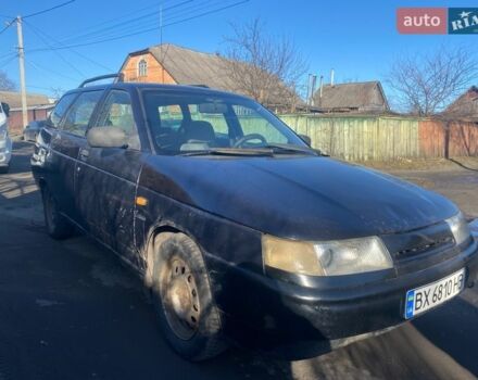 Черный ВАЗ 2111, объемом двигателя 1.6 л и пробегом 150 тыс. км за 1500 $, фото 1 на Automoto.ua