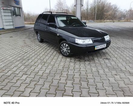 Черный ВАЗ 2111, объемом двигателя 1.6 л и пробегом 175 тыс. км за 1500 $, фото 1 на Automoto.ua