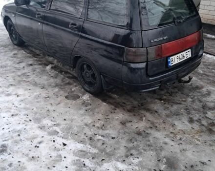 Черный ВАЗ 2111, объемом двигателя 1.6 л и пробегом 210 тыс. км за 1400 $, фото 1 на Automoto.ua