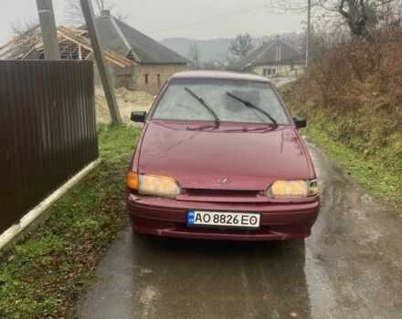 Красный ВАЗ 2111, объемом двигателя 1.5 л и пробегом 186 тыс. км за 600 $, фото 1 на Automoto.ua
