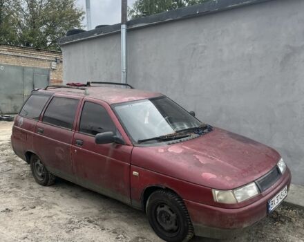 Красный ВАЗ 2111, объемом двигателя 1.6 л и пробегом 211 тыс. км за 500 $, фото 2 на Automoto.ua