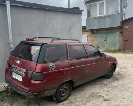 Красный ВАЗ 2111, объемом двигателя 1.6 л и пробегом 211 тыс. км за 500 $, фото 1 на Automoto.ua