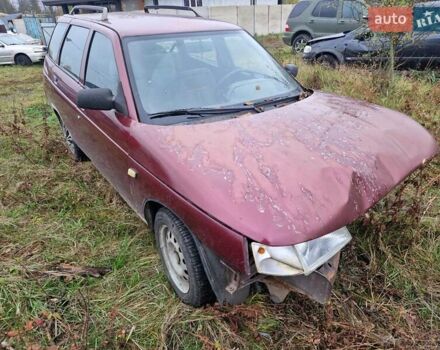 Красный ВАЗ 2111, объемом двигателя 1.6 л и пробегом 250 тыс. км за 600 $, фото 4 на Automoto.ua