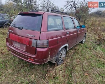 Красный ВАЗ 2111, объемом двигателя 1.6 л и пробегом 250 тыс. км за 600 $, фото 1 на Automoto.ua