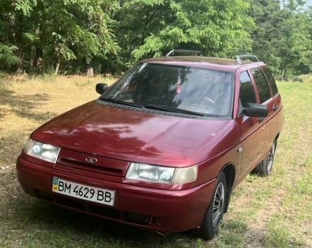 Красный ВАЗ 2111, объемом двигателя 1.5 л и пробегом 350 тыс. км за 1450 $, фото 1 на Automoto.ua