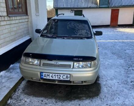 Желтый ВАЗ 2111, объемом двигателя 1.6 л и пробегом 210 тыс. км за 1500 $, фото 1 на Automoto.ua