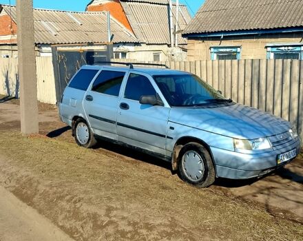 Серый ВАЗ 2111, объемом двигателя 1.5 л и пробегом 70 тыс. км за 2600 $, фото 2 на Automoto.ua