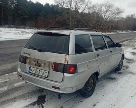 Серый ВАЗ 2111, объемом двигателя 1.6 л и пробегом 325 тыс. км за 1000 $, фото 3 на Automoto.ua