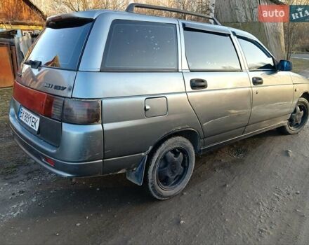 Серый ВАЗ 2111, объемом двигателя 1.5 л и пробегом 240 тыс. км за 999 $, фото 3 на Automoto.ua