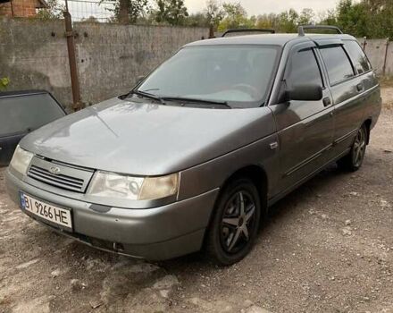 Серый ВАЗ 2111, объемом двигателя 1.6 л и пробегом 150 тыс. км за 1800 $, фото 4 на Automoto.ua