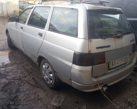 Серый ВАЗ 2111, объемом двигателя 2 л и пробегом 352 тыс. км за 1000 $, фото 2 на Automoto.ua