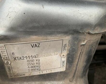 Серый ВАЗ 2111, объемом двигателя 1.6 л и пробегом 170 тыс. км за 1600 $, фото 1 на Automoto.ua