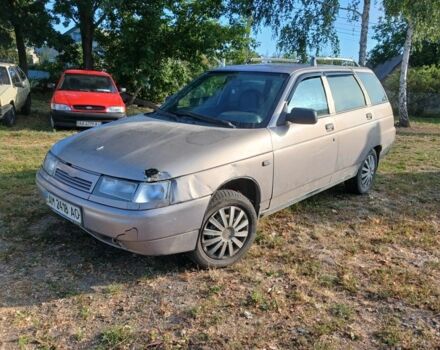 Серый ВАЗ 2111, объемом двигателя 1.6 л и пробегом 538 тыс. км за 649 $, фото 1 на Automoto.ua