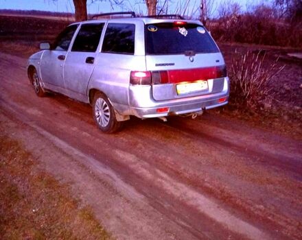 Серый ВАЗ 2111, объемом двигателя 1.5 л и пробегом 210 тыс. км за 1150 $, фото 1 на Automoto.ua