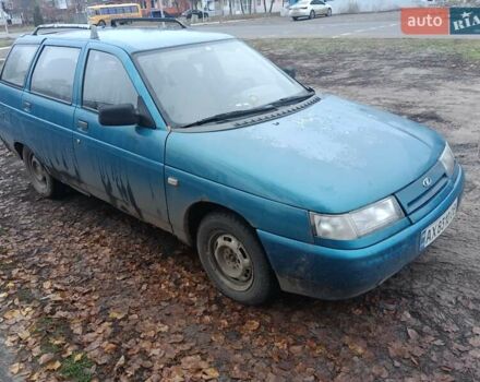 Синий ВАЗ 2111, объемом двигателя 1.5 л и пробегом 104 тыс. км за 1350 $, фото 1 на Automoto.ua