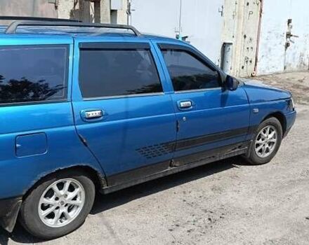 Синий ВАЗ 2111, объемом двигателя 1.5 л и пробегом 270 тыс. км за 1000 $, фото 1 на Automoto.ua