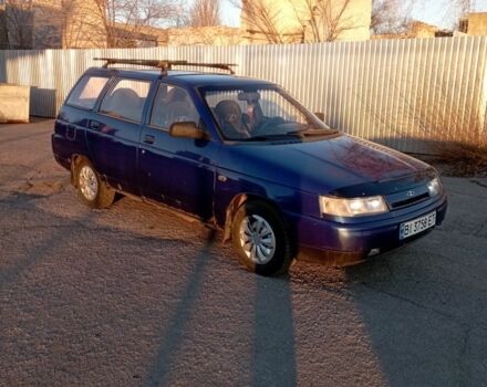 Синий ВАЗ 2111, объемом двигателя 1.5 л и пробегом 253 тыс. км за 800 $, фото 1 на Automoto.ua