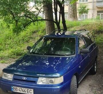 Синий ВАЗ 2111, объемом двигателя 1.5 л и пробегом 250 тыс. км за 1000 $, фото 1 на Automoto.ua