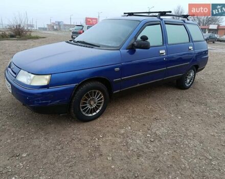 Синий ВАЗ 2111, объемом двигателя 1.5 л и пробегом 130 тыс. км за 1600 $, фото 1 на Automoto.ua