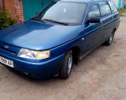 Синий ВАЗ 2111, объемом двигателя 1.5 л и пробегом 224 тыс. км за 2100 $, фото 1 на Automoto.ua