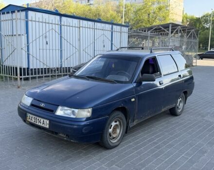 Синий ВАЗ 2111, объемом двигателя 1.5 л и пробегом 210 тыс. км за 650 $, фото 1 на Automoto.ua