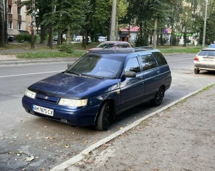 Синий ВАЗ 2111, объемом двигателя 1.6 л и пробегом 300 тыс. км за 1000 $, фото 1 на Automoto.ua