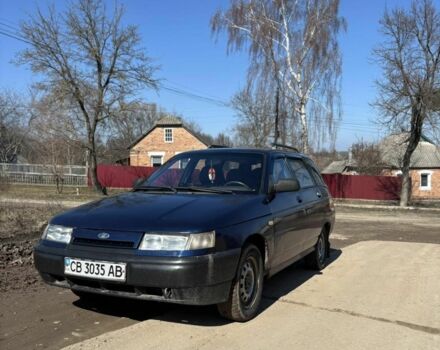 Синий ВАЗ 2111, объемом двигателя 1.6 л и пробегом 260 тыс. км за 1350 $, фото 1 на Automoto.ua