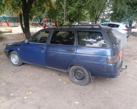 Синий ВАЗ 2111, объемом двигателя 1 л и пробегом 90 тыс. км за 801 $, фото 1 на Automoto.ua