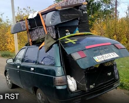 Зеленый ВАЗ 2111, объемом двигателя 1.5 л и пробегом 220 тыс. км за 1500 $, фото 1 на Automoto.ua