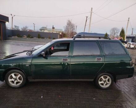 Зеленый ВАЗ 2111, объемом двигателя 1.5 л и пробегом 350 тыс. км за 1400 $, фото 1 на Automoto.ua