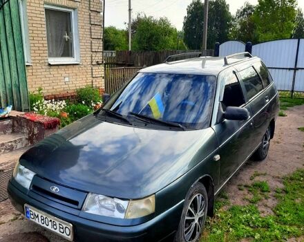 Зеленый ВАЗ 2111, объемом двигателя 1.6 л и пробегом 280 тыс. км за 2200 $, фото 2 на Automoto.ua