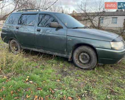 Зеленый ВАЗ 2111, объемом двигателя 1.6 л и пробегом 210 тыс. км за 1250 $, фото 5 на Automoto.ua