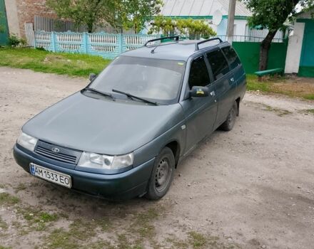 Зеленый ВАЗ 2111, объемом двигателя 1.6 л и пробегом 230 тыс. км за 1600 $, фото 4 на Automoto.ua