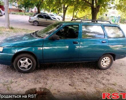 Зеленый ВАЗ 2111, объемом двигателя 1.5 л и пробегом 341 тыс. км за 1800 $, фото 1 на Automoto.ua
