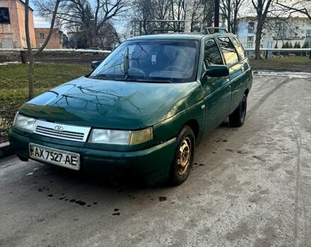 Зеленый ВАЗ 2111, объемом двигателя 1.5 л и пробегом 230 тыс. км за 800 $, фото 1 на Automoto.ua