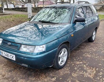 Зеленый ВАЗ 2111, объемом двигателя 1.5 л и пробегом 206 тыс. км за 1999 $, фото 1 на Automoto.ua