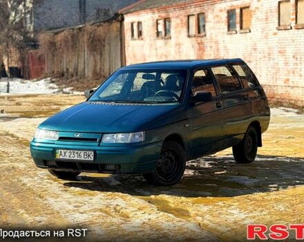 Зеленый ВАЗ 2111, объемом двигателя 1.5 л и пробегом 100 тыс. км за 1000 $, фото 1 на Automoto.ua