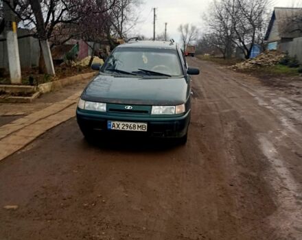 Зеленый ВАЗ 2111, объемом двигателя 1.5 л и пробегом 200 тыс. км за 1100 $, фото 1 на Automoto.ua