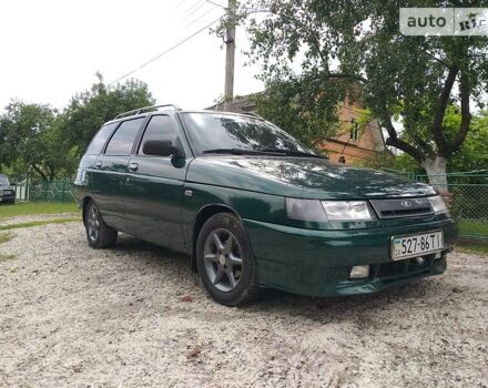 Зеленый ВАЗ 2111, объемом двигателя 1.5 л и пробегом 201 тыс. км за 2100 $, фото 1 на Automoto.ua