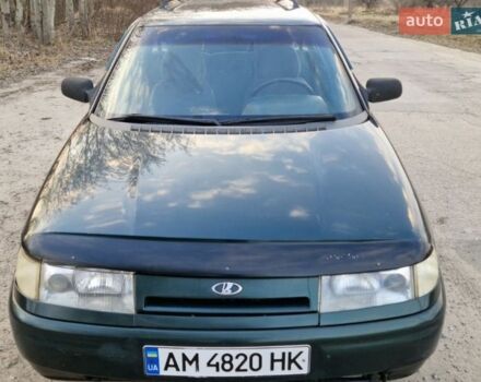 Зеленый ВАЗ 2111, объемом двигателя 1.5 л и пробегом 250 тыс. км за 1300 $, фото 1 на Automoto.ua