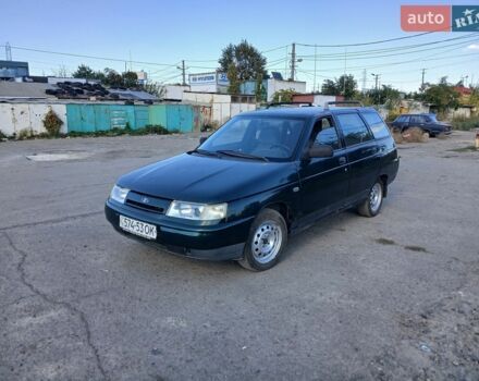 Зеленый ВАЗ 2111, объемом двигателя 1.5 л и пробегом 200 тыс. км за 1500 $, фото 1 на Automoto.ua