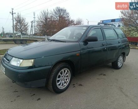 Зеленый ВАЗ 2111, объемом двигателя 1.5 л и пробегом 232 тыс. км за 1600 $, фото 1 на Automoto.ua