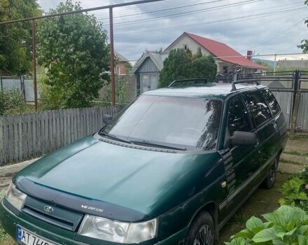 Зеленый ВАЗ 2111, объемом двигателя 1.5 л и пробегом 215 тыс. км за 1000 $, фото 1 на Automoto.ua