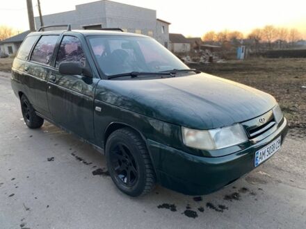 Зеленый ВАЗ 2111, объемом двигателя 1.5 л и пробегом 195 тыс. км за 1400 $, фото 1 на Automoto.ua