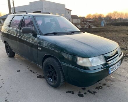 Зеленый ВАЗ 2111, объемом двигателя 1.5 л и пробегом 195 тыс. км за 1400 $, фото 1 на Automoto.ua