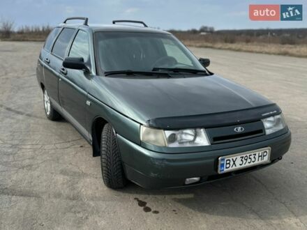 Зеленый ВАЗ 2111, объемом двигателя 1.6 л и пробегом 250 тыс. км за 1600 $, фото 1 на Automoto.ua