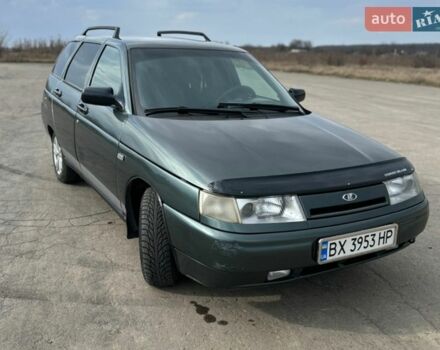 Зеленый ВАЗ 2111, объемом двигателя 1.6 л и пробегом 250 тыс. км за 1600 $, фото 1 на Automoto.ua